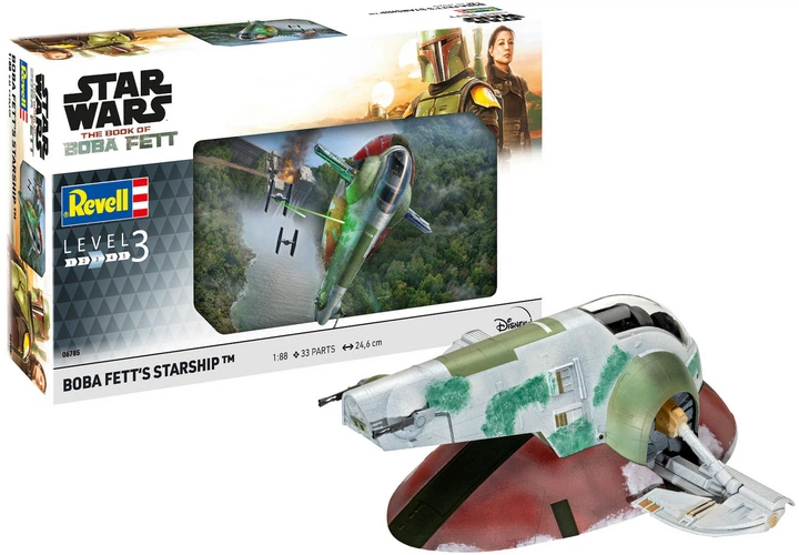 Збірна модель-копія Revell Зореліт Боби Фетта Рівень 1:88 (4009803067858) - зображення 2