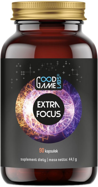 Good Game Labs Extra Focus 90 kapsułek (5904194061852) - obraz 1