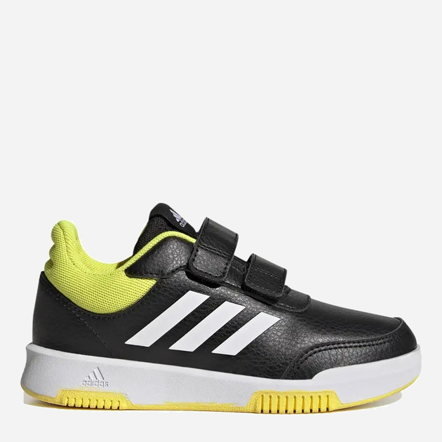 Buty sportowe chłopięce na rzepy Adidas Tensaur Sport 2.0 CF GW6441 29 Czarne z żółtym (4065426084672) - obraz 1