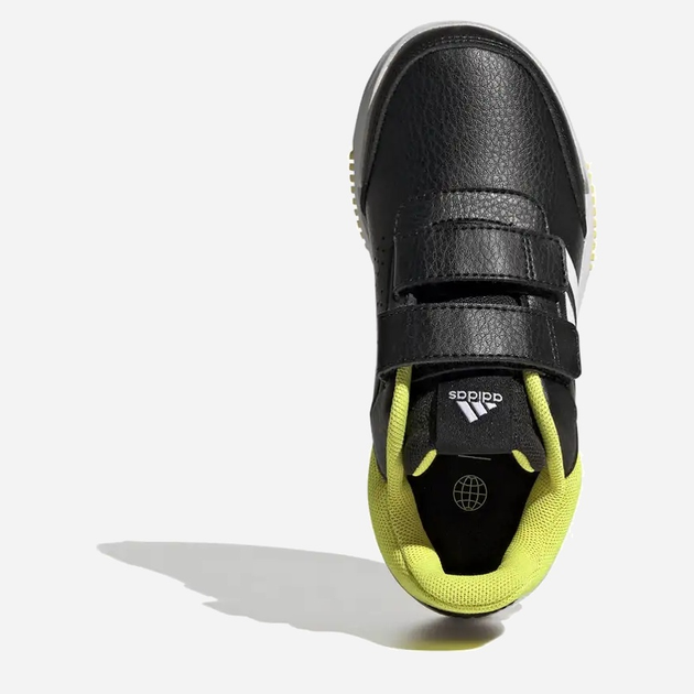 Дитячі кросівки для хлопчика adidas Tensaur Sport 2.0 CF GW6441 34 Чорні з жовтим (4065426084627) - зображення 5