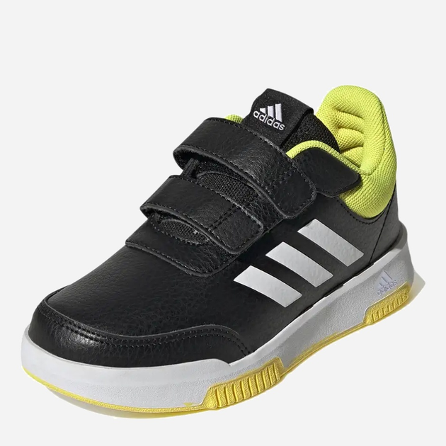 Дитячі кросівки для хлопчика adidas Tensaur Sport 2.0 CF GW6441 33 Чорні з жовтим (4065426084702) - зображення 6