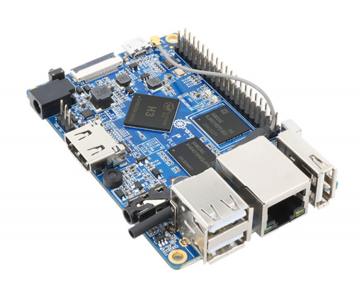 Одноплатний комп'ютер Orange Pi PC Allwinner H3 1ГБ з WIFI - изображение 1