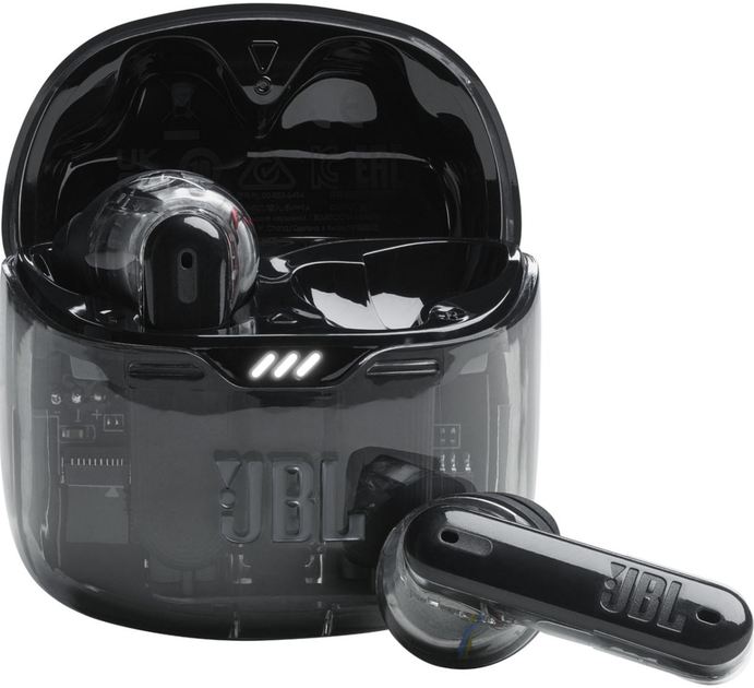 Słuchawki JBL Tune Flex Ghost Black (JBLTFLEXGBLK) - obraz 3
