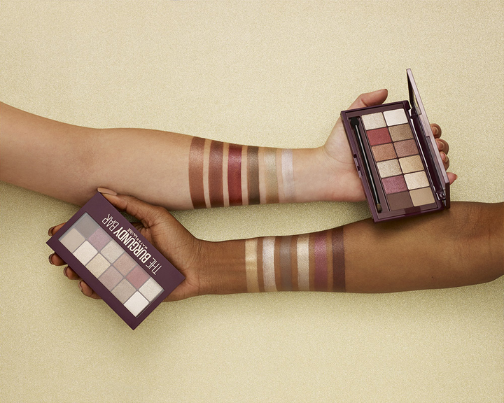 Paleta cieni do powiek Maybelline New York The Burgundy bar Burgundy 9.6 g (3600531429911) - obraz 5