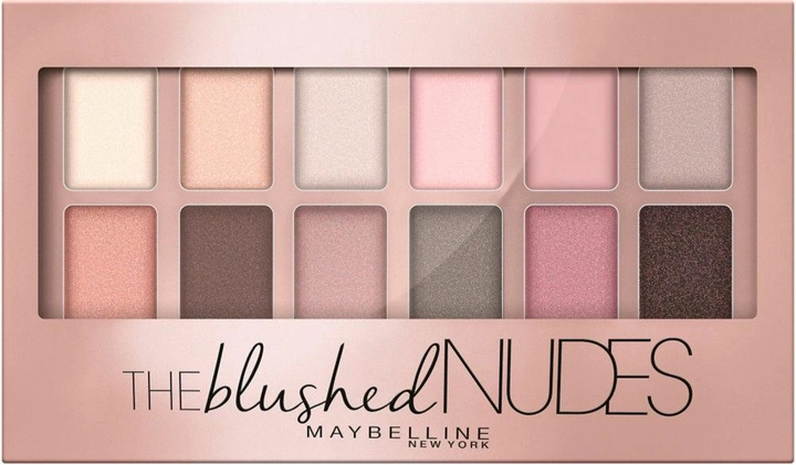 Палітра тіней для повік Maybelline New York The Blushed Nudes 9.6 г (3600531293178) - зображення 1