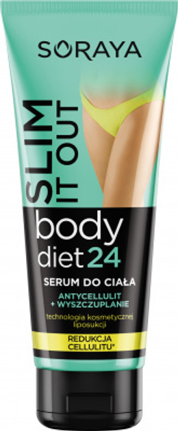 Сыворотка для тела антицеллюлитная Soraya Body Diet 24 Slim Out моделирующая 200 мл (5901045061429) 