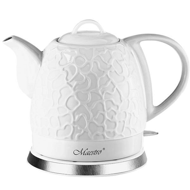 Керамический электрочайник 1л Maestro MR-071-OLD 1200Вт белый ...