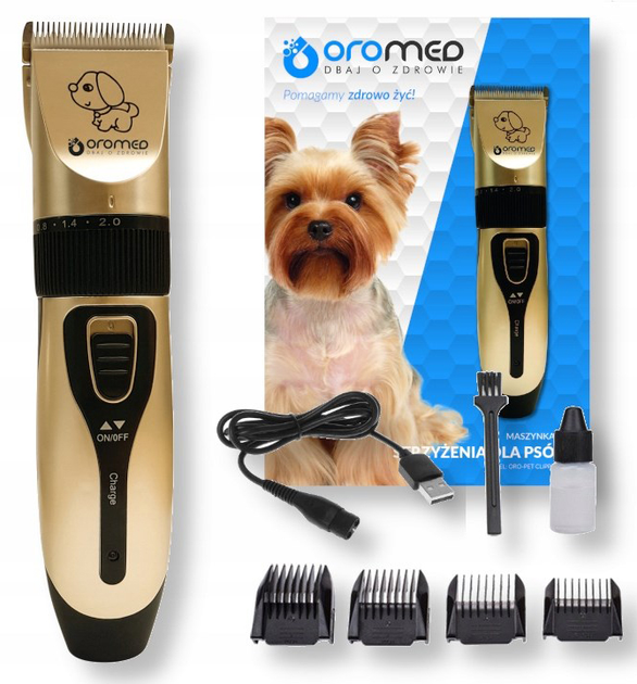 Машинка для стрижки Oromed ORO-PET CUPPER USB (DLZOROSTR0001) - зображення 2