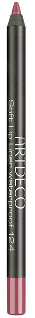 Олівець для губ Artdeco Soft Lip Liner Waterproof №124 Precise Rosewood 1.2 г (4052136088915) - зображення 1