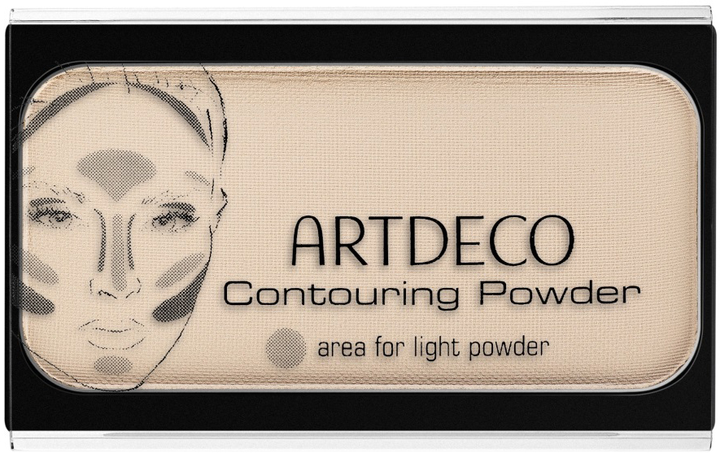 Matowy puder do twarzy Artdeco Contouring Powder 12 Vanilla Chocolate 5 g (4052136056310) - obraz 1