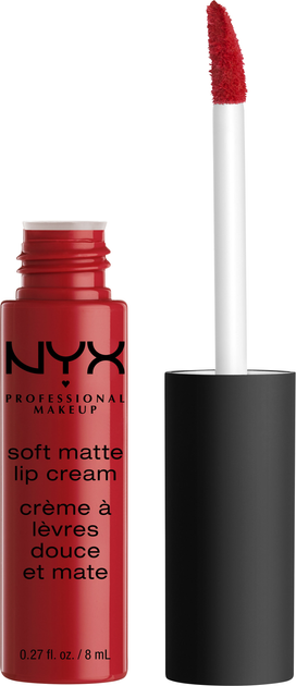 Szminka w płynie NYX Professional Makeup Soft Matte Lip Cream 01 Amsterdam (800897142827) - obraz 2