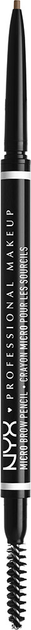 Олівець для брів NYX Professional Makeup Micro Brow Pencil 01 Taupe 0.09 г (800897836702) - зображення 1