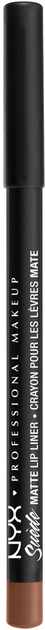 Олівець для губ NYX Professional Makeup Suede Matte Lip Liner 57 Spicy (800897170486) - зображення 1