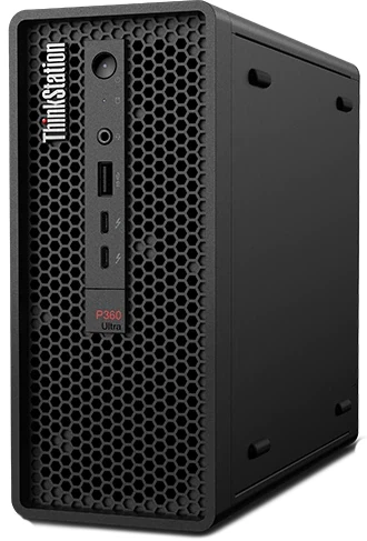 Комп'ютер Lenovo ThinkStation P360 Ultra (30G1004EPB) Black - зображення 2