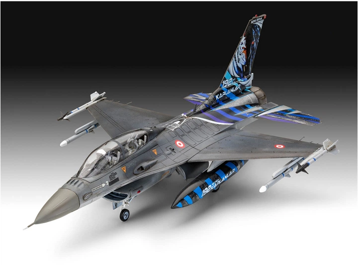 Збірна модель Revell Літак F-16D Tigermeet 2014 Рівень 4 Масштаб 1:72 130 шт (4009803038445) - зображення 8