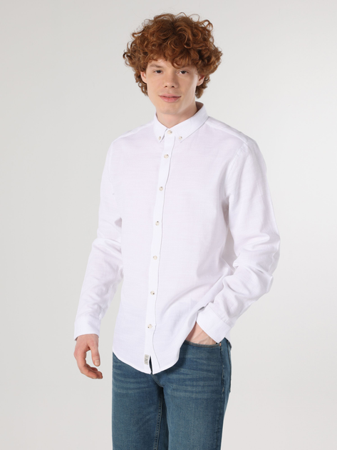 Сорочка бавовняна чоловіча Colin's CL1064198-WHT XL White від Rozetka на платформі USKIDKA Акція на Сорочка бавовняна чоловіча Colin's CL1064198-WHT XL White від Rozetka