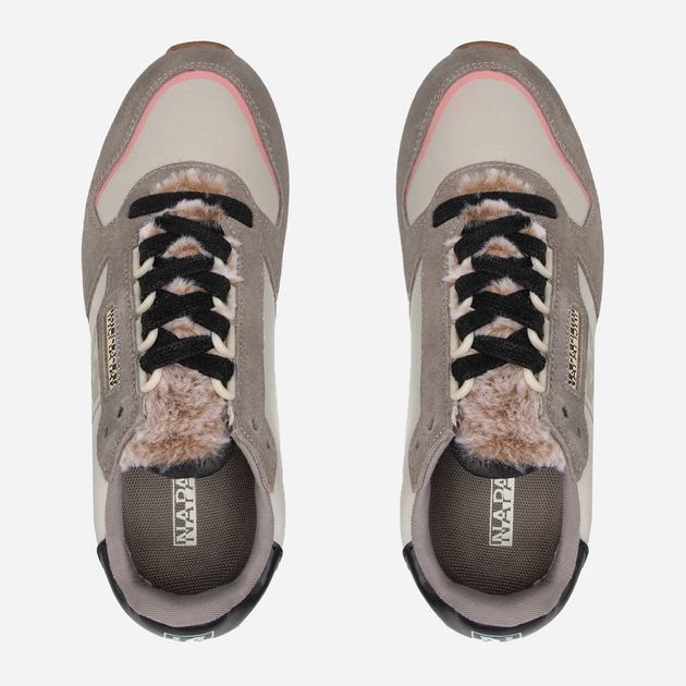 Жіночі кросівки Napapijri Woman Suede/Nylon Running NP0A4H7J-NBI 37 Бежеві (196011569305) - зображення 3
