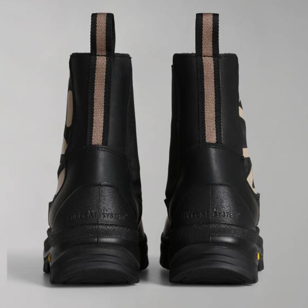 Жіночі челсі високі Napapijri Woman Leather Chelsea Boot NP0A4H7B-041 40 Чорні (196011578666) - зображення 2