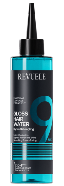 Вода для блиску волосся Revuele Gloss Hair Water Hydra Detangling зволоження та розплутування 220 мл