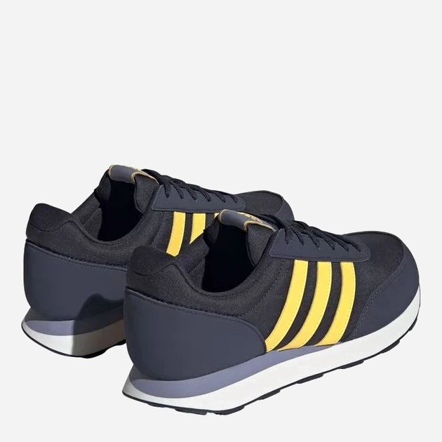 Sneakersy męskie adidas Run 60S 3.0 HP2257 40.5 (7UK) 25.5 cm Ciemnogranatowy/Żółty (4066748787661) - obraz 4