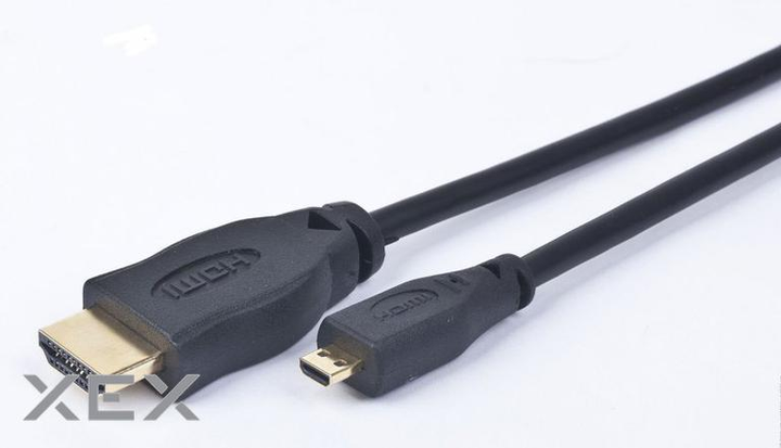 Кабель мультимедийный HDMI A to HDMI D (micro), 1.8m Cablexpert (CC ...
