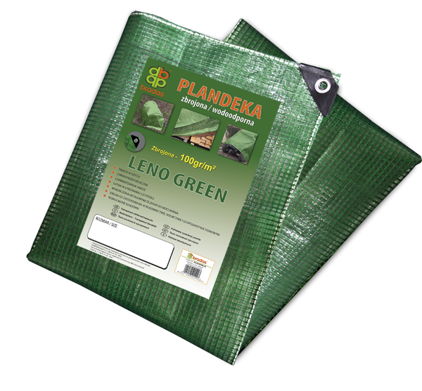Тент прозорий Bradas тарпаулін LENO GREEN 100гр/м2, 3х5м PLCG1003/5 - Фото 1 Тент прозорий Bradas тарпаулін LENO GREEN 100гр/м2, 3х5м PLCG1003/5 - зображення 1