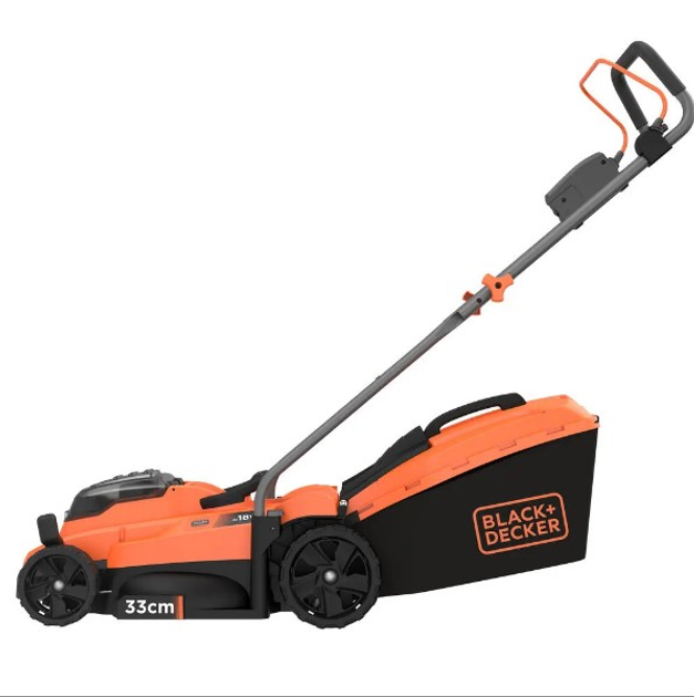 Газонокосилка аккумуляторная Black+Decker BCMW3318L2 - изображение 2