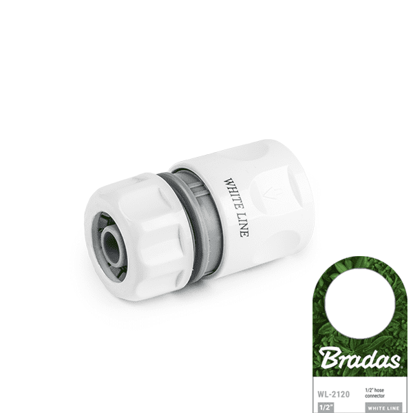 Коннектор Bradas WHITE LINE standard 1/2" (WL-2120) - Фото 1 Коннектор Bradas WHITE LINE standard 1/2" (WL-2120) - изображение 1