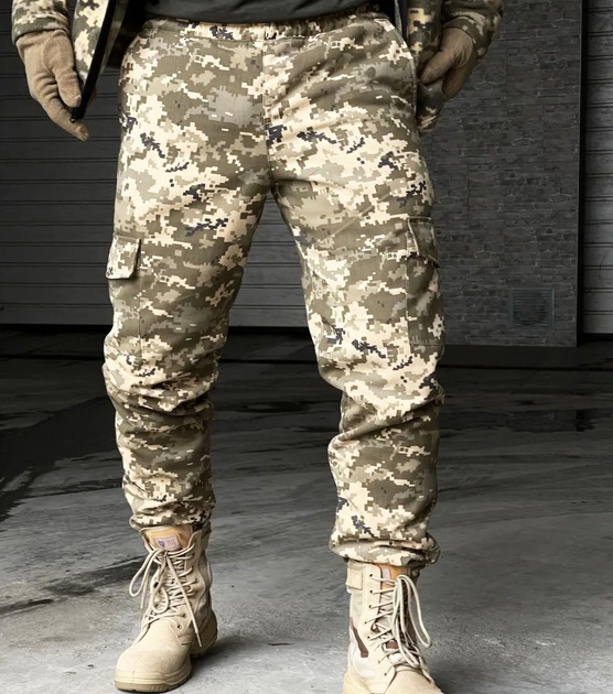 Військові брюки чоловічі тактичні МК-2 Rip Stop 56 Піксель - зображення 1