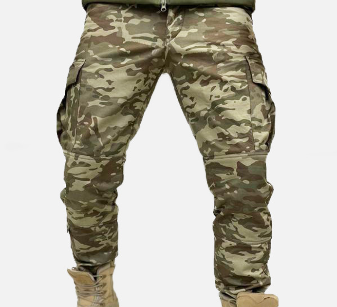 Тактичні брюки чоловічі МК-4 Rip Stop 58 Мультикам - зображення 1