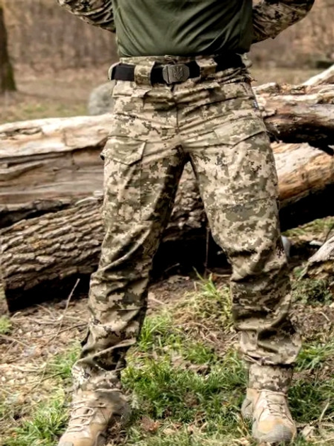 Тактичні штани військові GA8 Rip Stop 46 Піксель - зображення 1