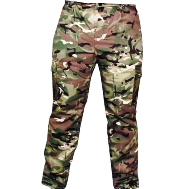 Тактичні зимові утеплені військові штани РХМ5 Rip Stop 64 Мультикам - зображення 1