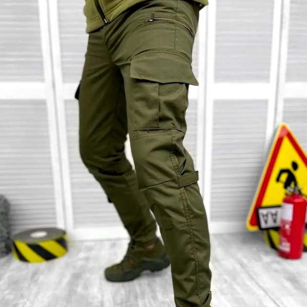Тактичні брюки НГУ Rip Stop 48 Олива - зображення 1