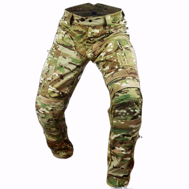 Тактичні штани з наколінниками ASAЕ Greta 56 Мультикам - зображення 1