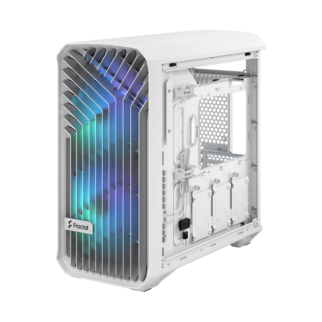 Obudowa Fractal Design Torrent Compact White RGB TG Clear Tint (FD-C-TOR1C-05) - Zdjęcie 7 Obudowa Fractal Design Torrent Compact White RGB TG Clear Tint (FD-C-TOR1C-05) - obraz 7