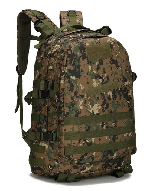 Рюкзак тактический военный штурмовой ForTactic B01 40л пиксель - изображение 1