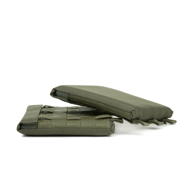Подсумки для боковой защиты Dozen Side Armor Pouch "Olive" (15 * 15 cm) - 2 шт. - изображение 2
