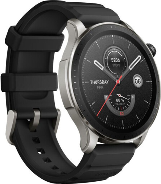 Смарт-годинник Amazfit GTR 4 Superspeed Black - зображення 3