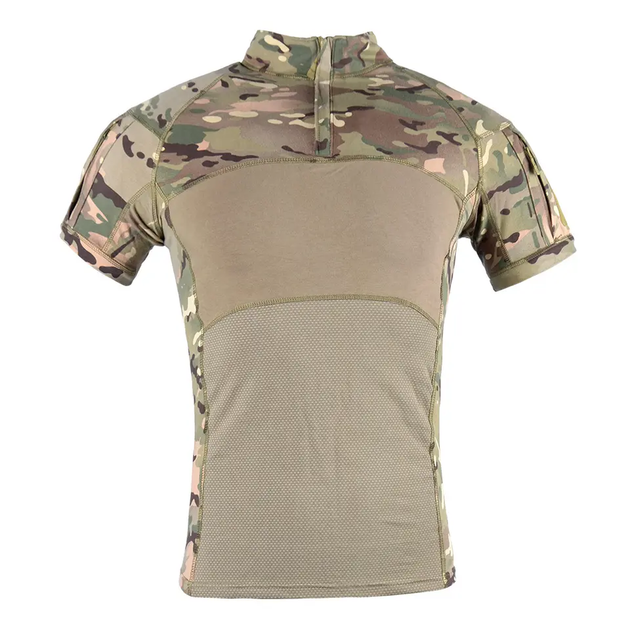 Убакс летняя тактическая боевая рубашка с коротким рукавом ClefersTac UBACS SH - Размер: XXL, Мультикам (50230757) - зображення 1