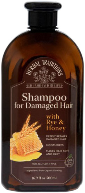 Медовий шампунь для волосся Herbal Traditions 500 мл (4779049681179) - зображення 1