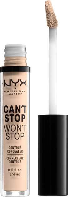 Консилер для обличчя NYX Professional Makeup Can`t Stop Won`t Stop Concealer 04 Light Ivory 3.5 мл (800897168575) - зображення 2