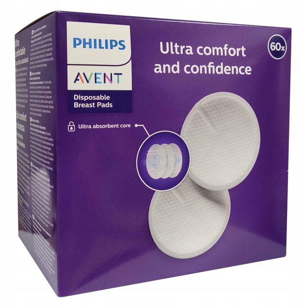 Wkładki do biustonosza Philips AVENT 60 szt. (8710103980438) - obraz 4