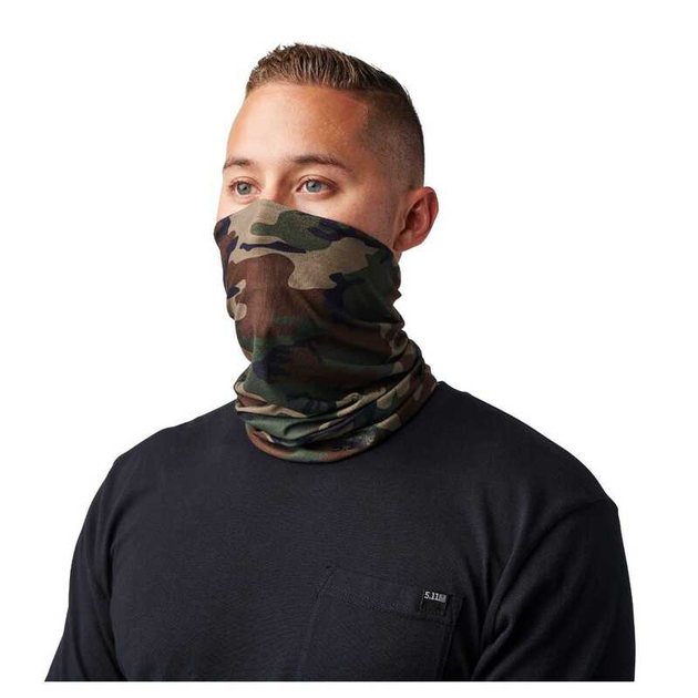 Шарф мультиврап 5.11 HALO NECK GAITER 89471 Woodland - зображення 2