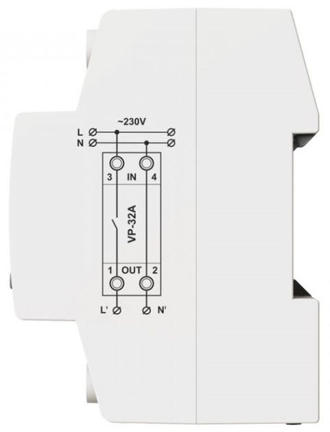 Реле напруги DigiTOP VP-32A M2R - зображення 4
