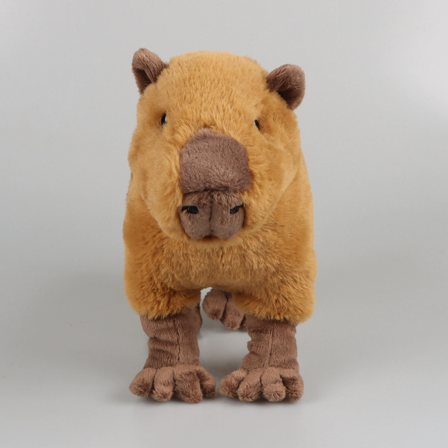 Мягкая игрушка "Капибара" 35 cm Коричневый (sv1805-3) - Фото 13 Мягкая игрушка "Капибара" 35 cm Коричневый (sv1805-3) - изображение 13