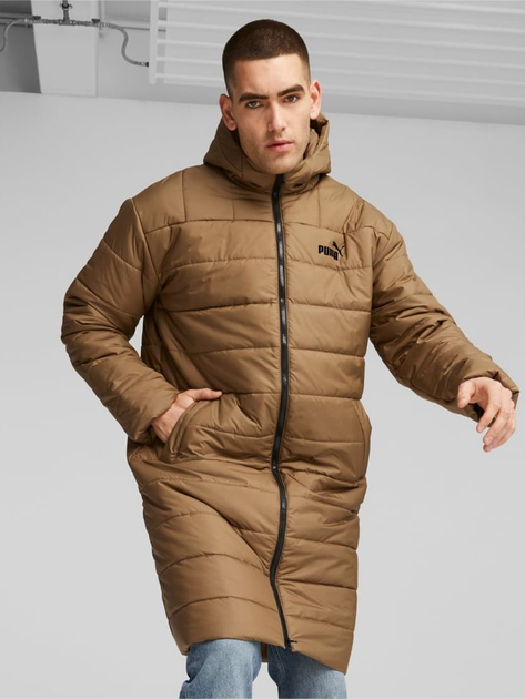 veste Puma Colourblock Hooded Padded - Warm Chestnut - men´s