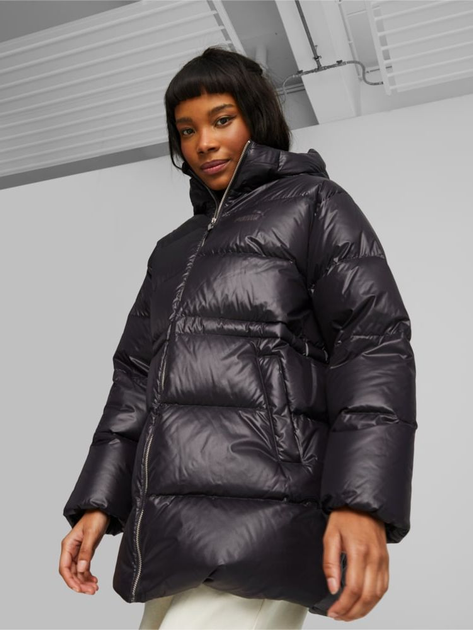 Hooded on sale down jacket