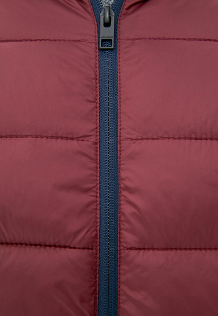 Куртка Jack & Jones JJEMAGIC PUFFER HOOD STS S Бордовый 12173751PortRoyale - изображение 5