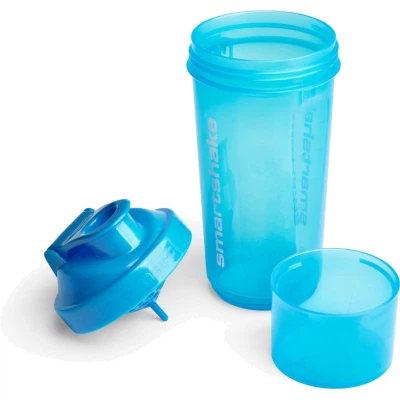 Шейкер спортивный SmartShake Slim 500ml Neon Blue (10253101) - изображение 4