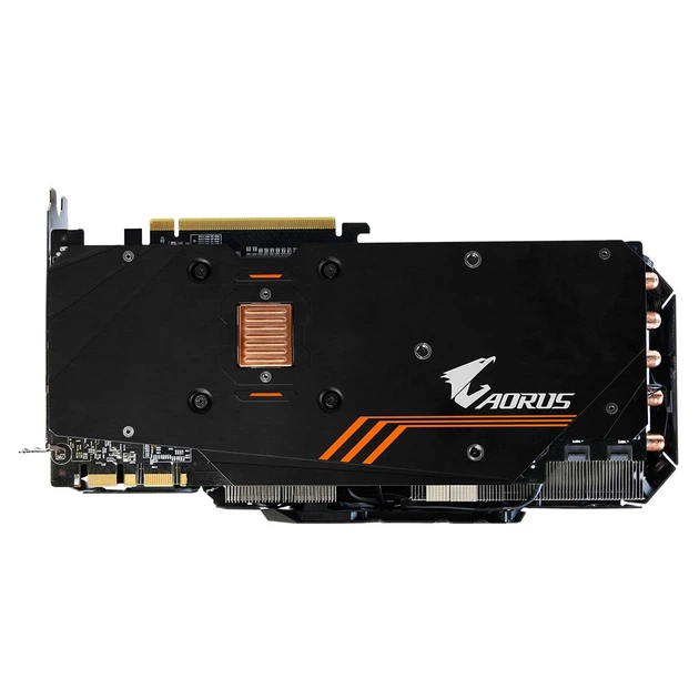Відеокарта GeForce GTX 1080 8GB Gigabyte Aorus rev.1.0 (GV-N1080AORUS-8GD REV.1.0) Б/В - зображення 2